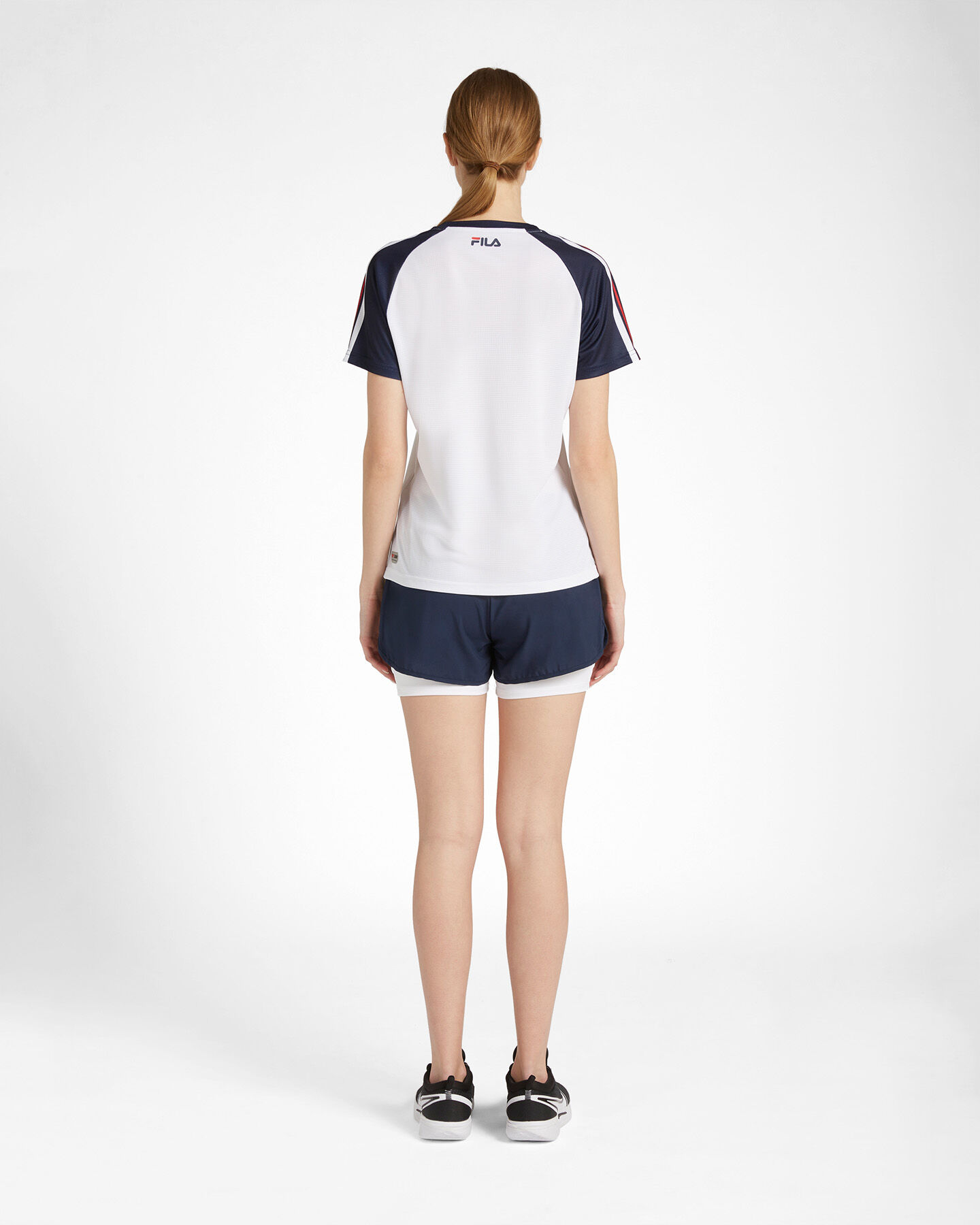  T-Shirt tennis FILA MATCH LINE W S4117679|001/519|XS scatto 2