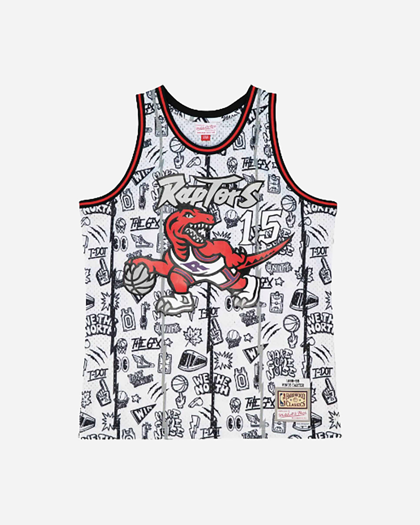  Abbigliamento basket MITCHELL&NESS NBA SWINGMAN TORONTO RAPTORS CARTER M S4118522|001|XL scatto 0