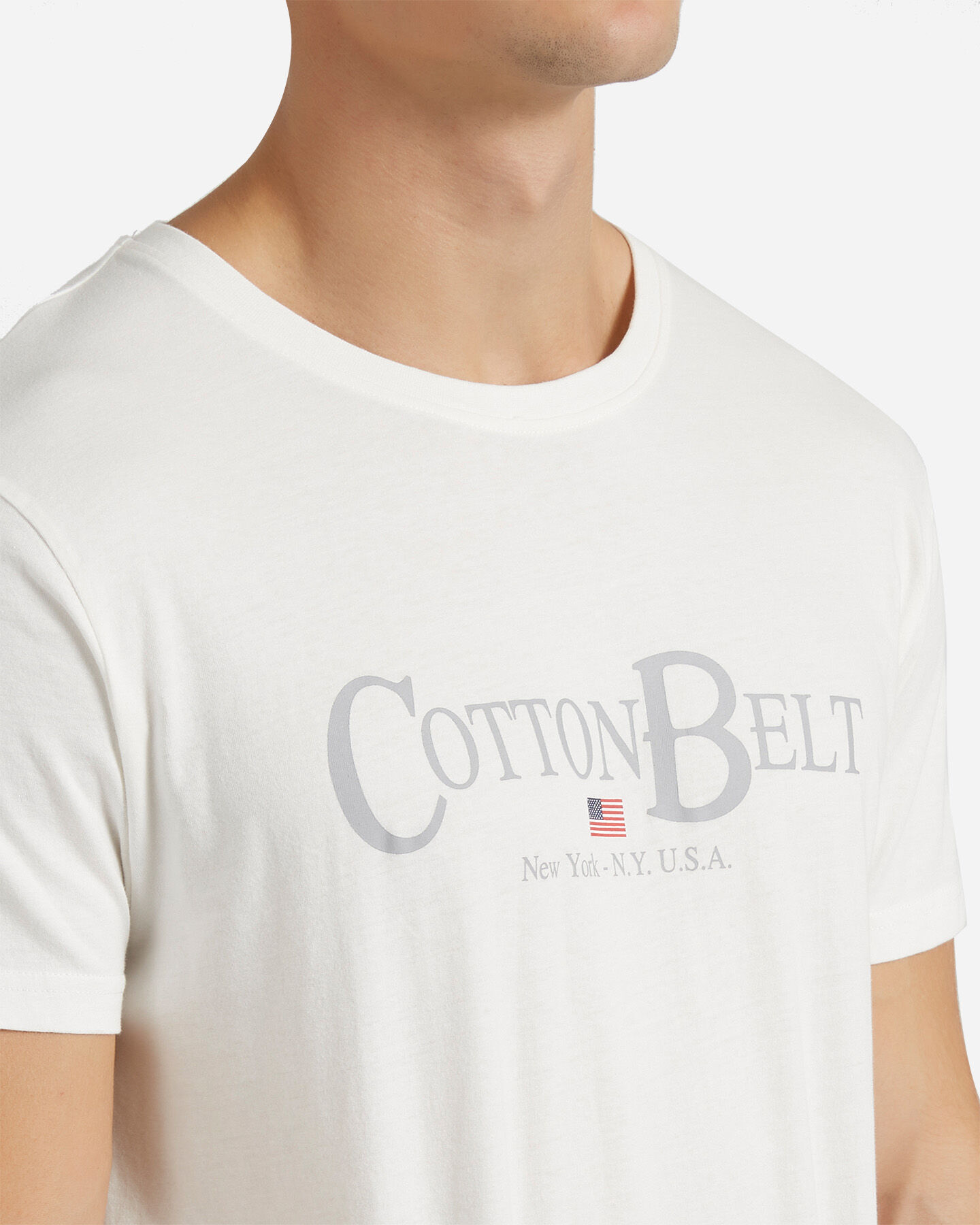  T-Shirt COTTON BELT BIG LOGO M S4081755|0001|S scatto 4