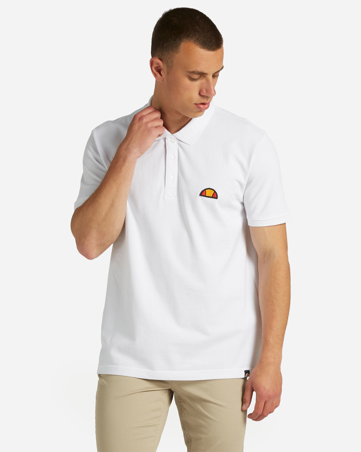  Polo ELLESSE CLASSIC PATCH M S4120099|001|XS scatto 0