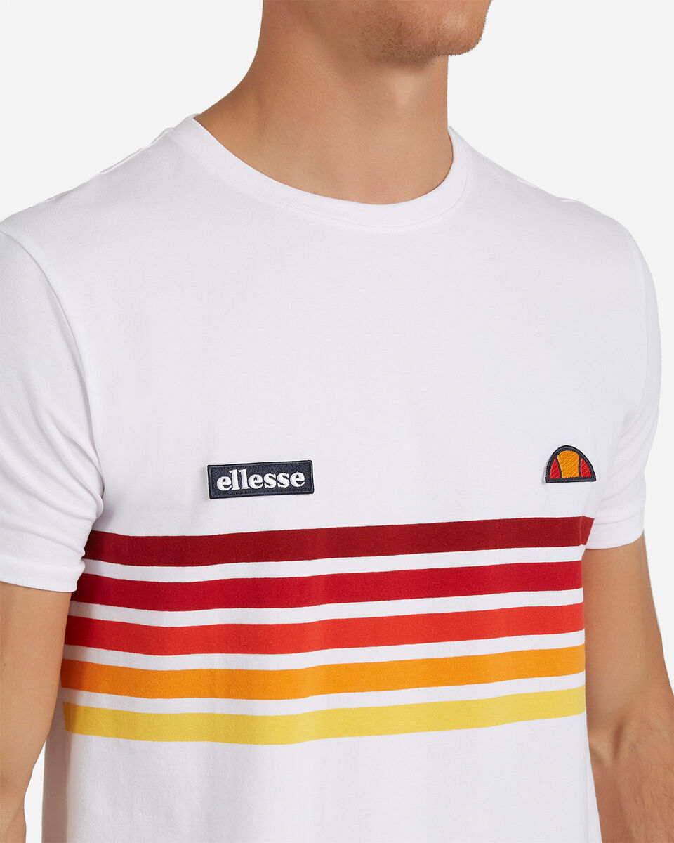  T-Shirt ELLESSE RAINBOW STRIPES M S4073849|001|XS scatto 4