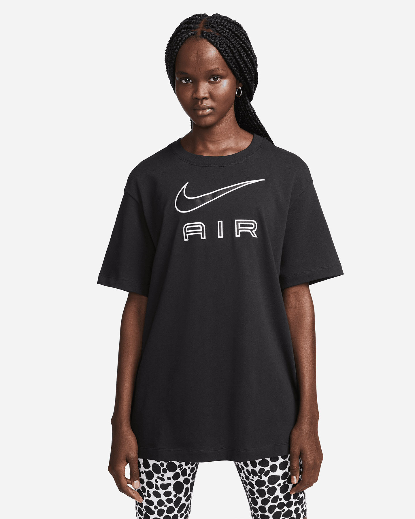  T-Shirt NIKE AIR BLOGO W S5458093|010|XS scatto 0