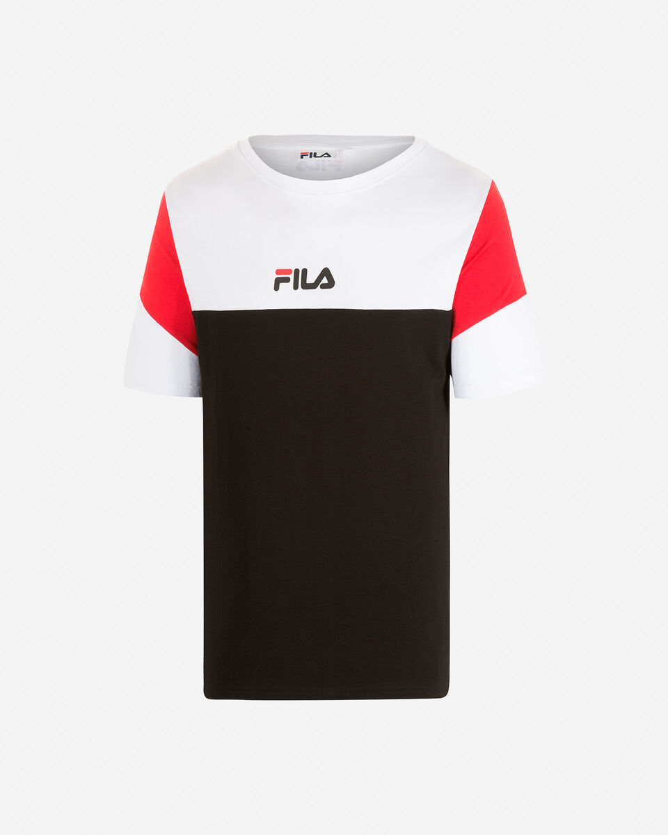  T-Shirt FILA COLOR BLOCK M S4093691|001/050|XS scatto 0