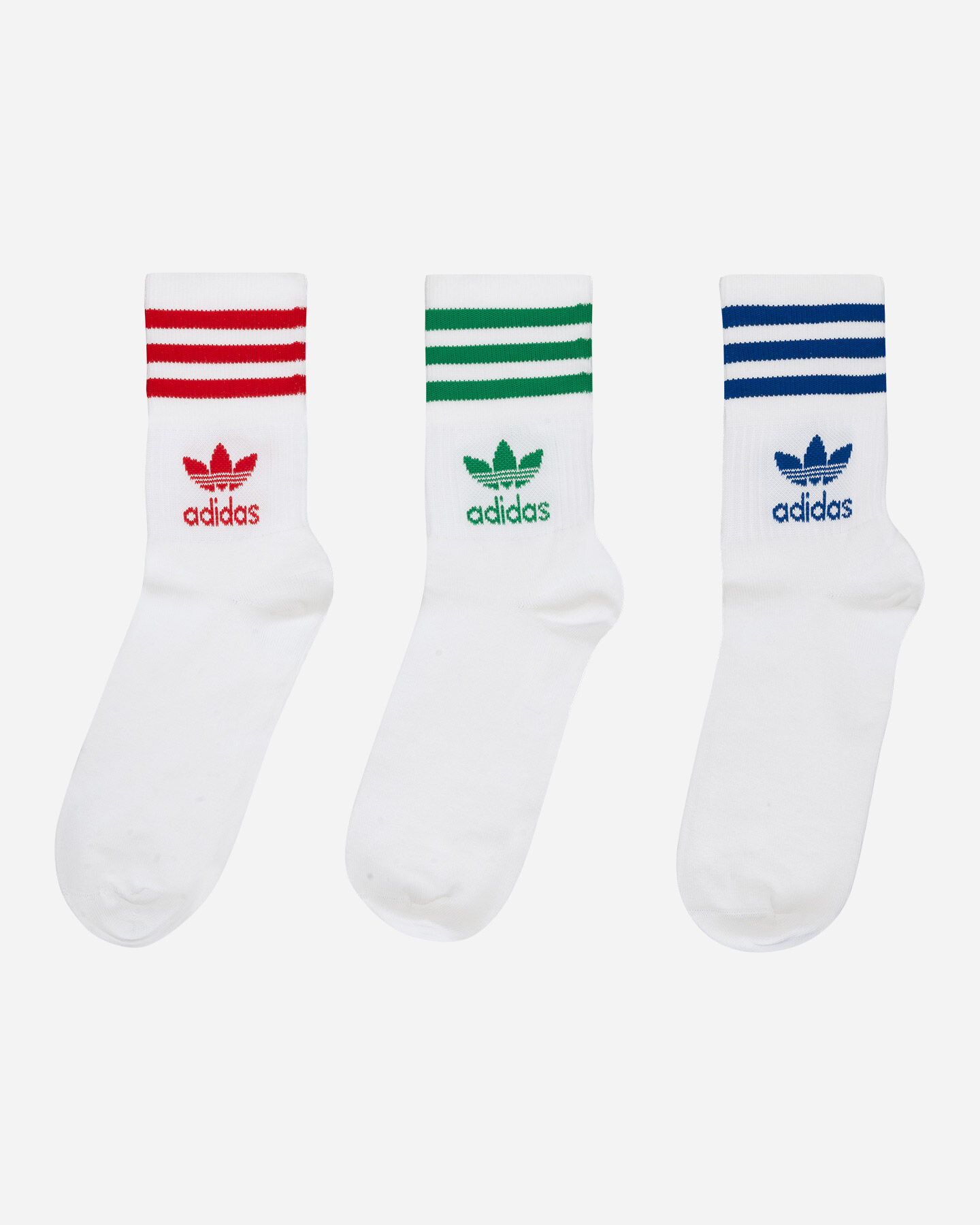  Calze ADIDAS SOLID CREW 3 PACK M S5210917 scatto 0
