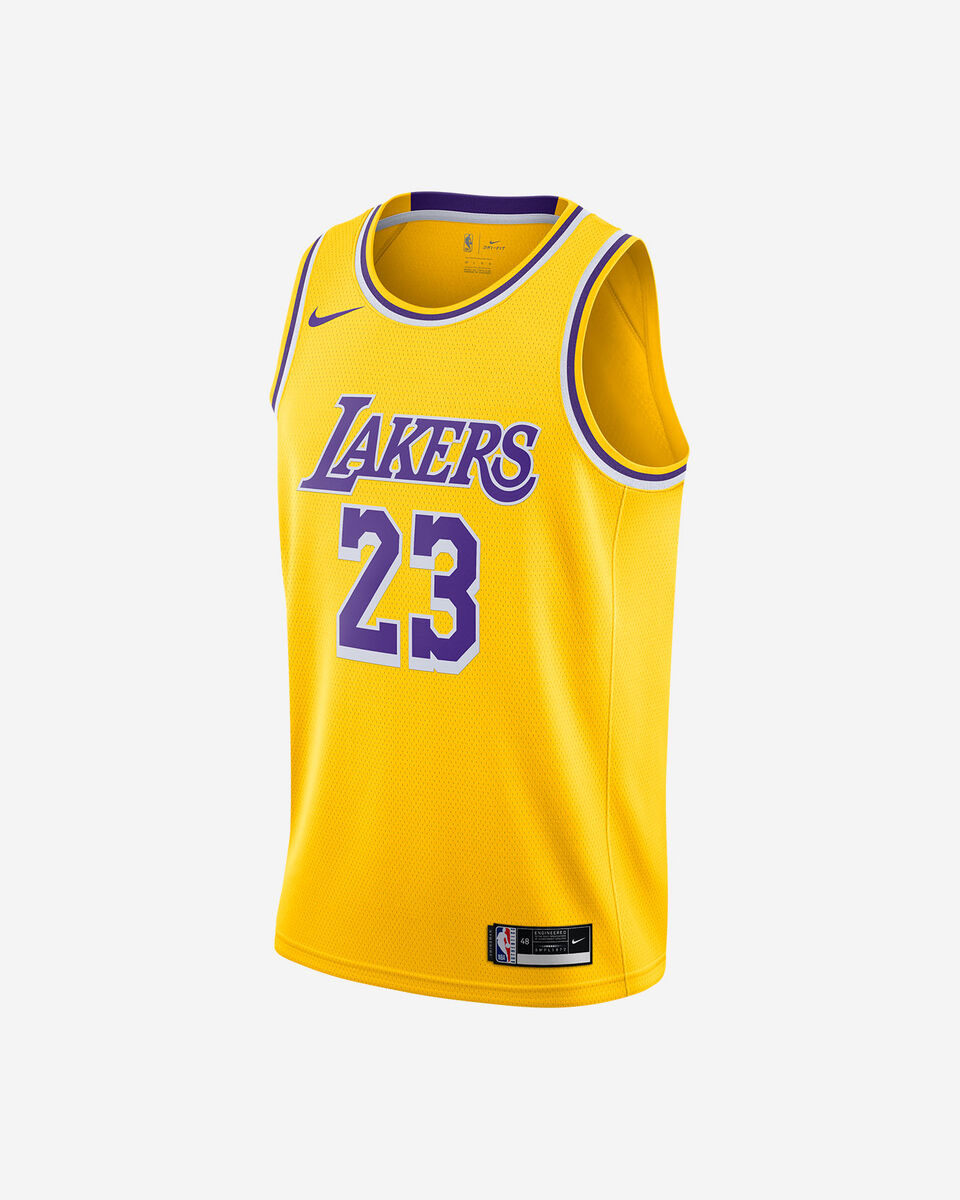  Canotta basket NIKE LEBRON JAMES LAKERS ICON EDITION 2020 M S5225873|734|S scatto 0