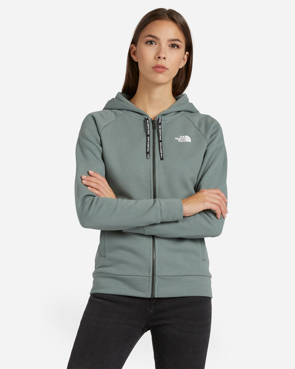  Felpa THE NORTH FACE POLY SMALL LOGO FZ W S5347981|HBS|XS scatto 0
