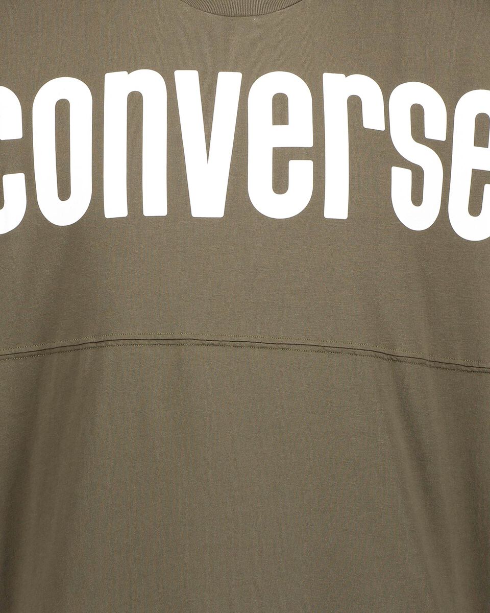  T-Shirt CONVERSE CREW BOLD M S5181019|303|L scatto 2
