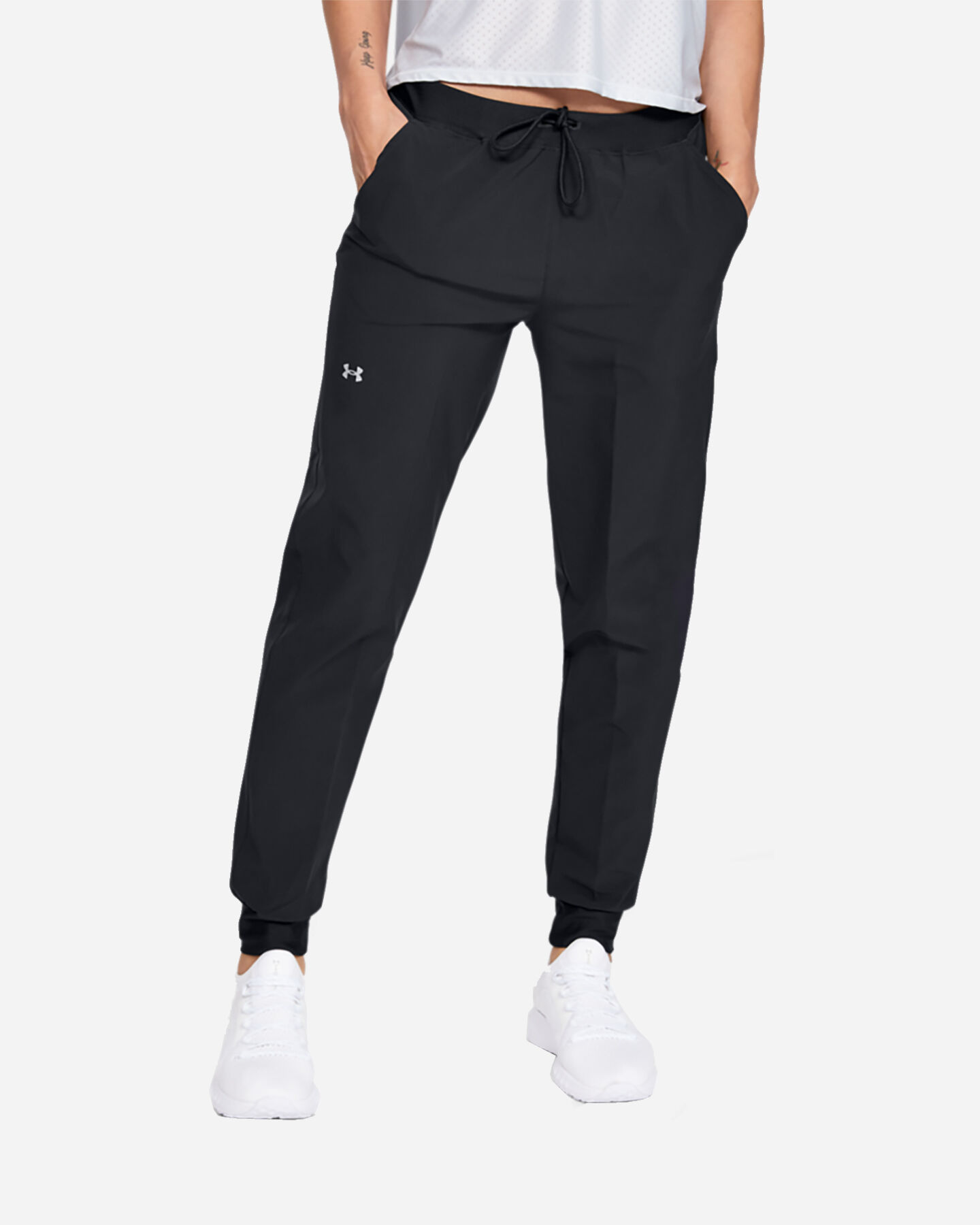  Pantalone UNDER ARMOUR WOVEN W S5168706|0001|XS scatto 0