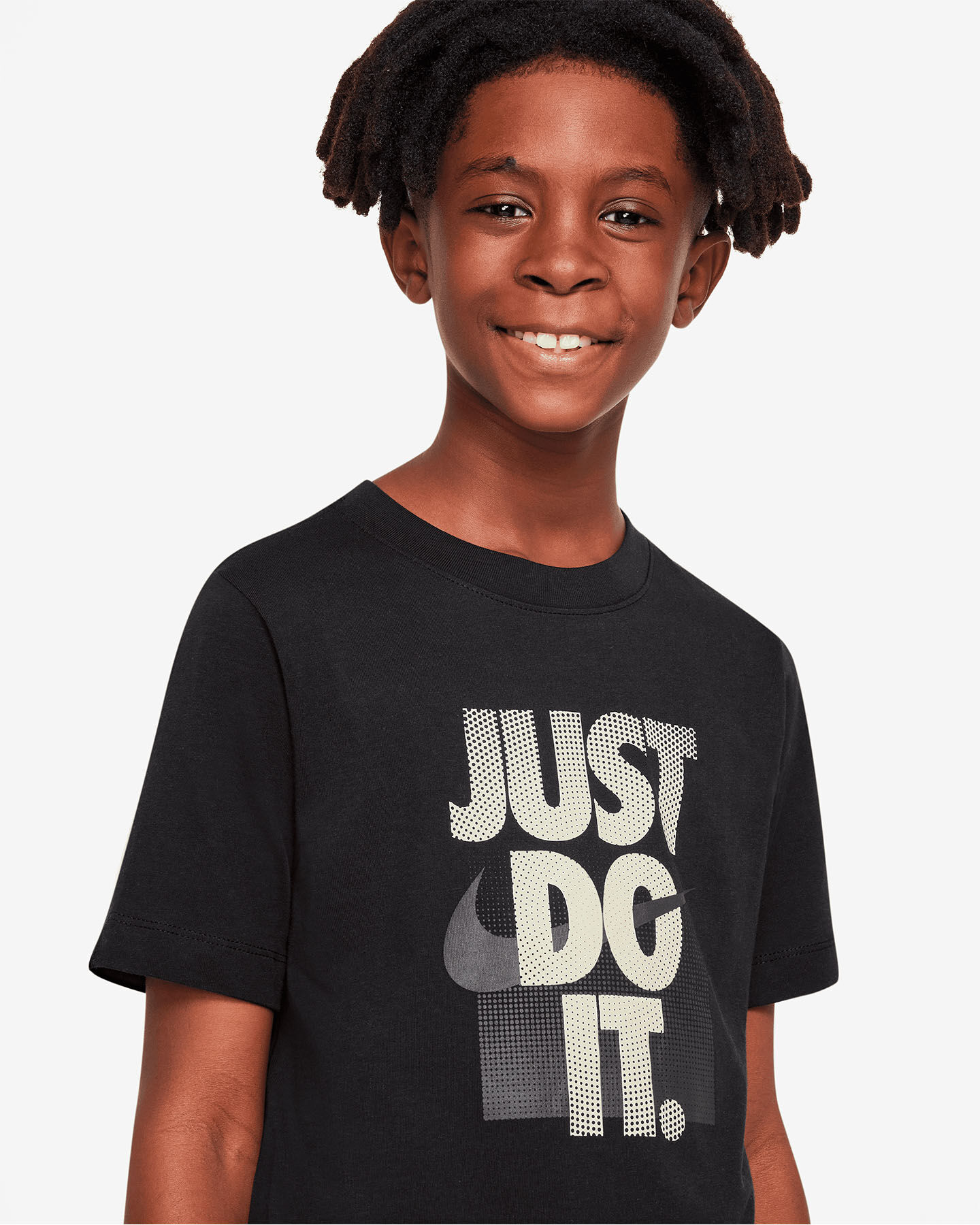  T-Shirt NIKE JUST DO IT JR S5539114|010|S scatto 2