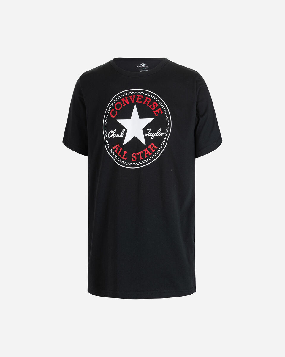  T-Shirt CONVERSE GO TO CHUCK TAYLOR M S5567065|001|L scatto 0