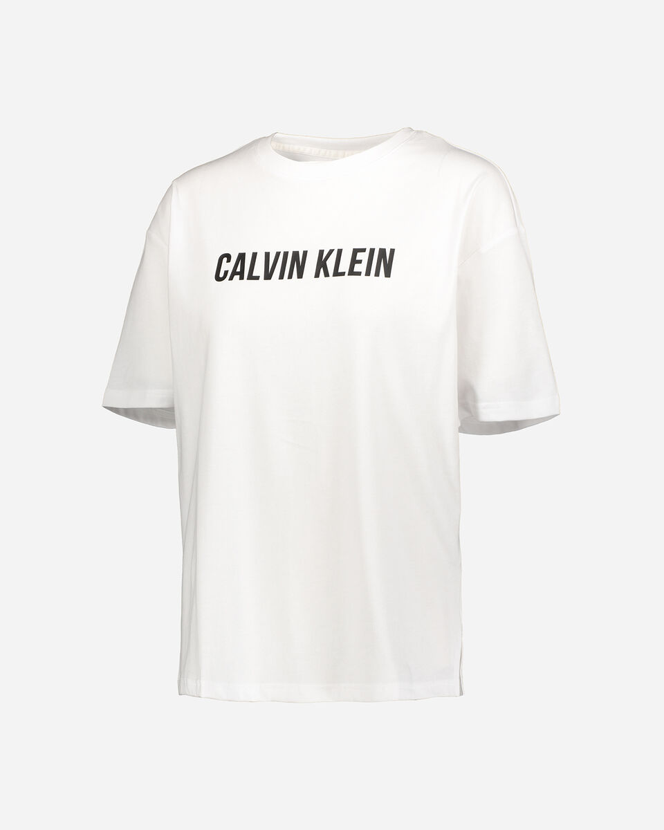  T-Shirt CALVIN KLEIN SPORT BIG LOGO LONG W S4088505|100|XS scatto 0