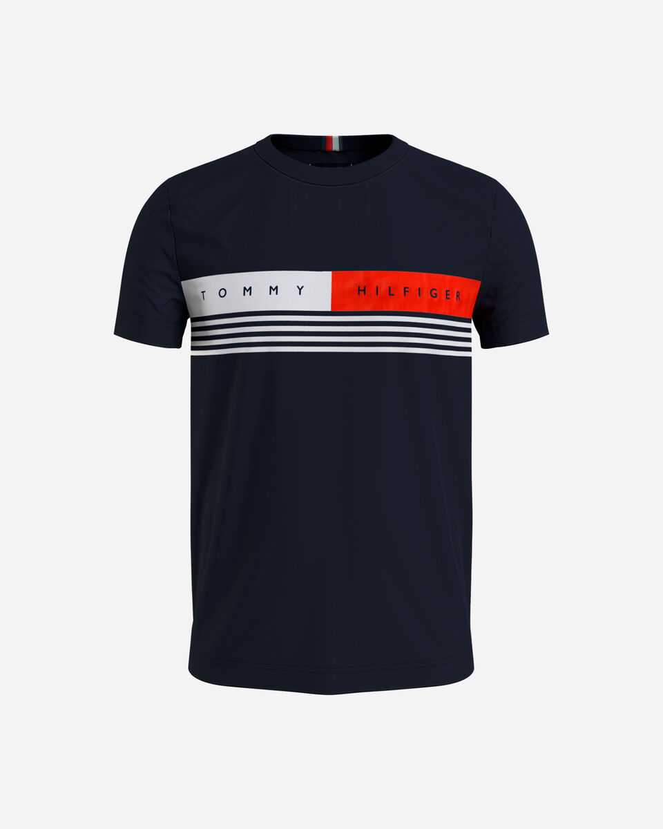  T-Shirt TOMMY HILFIGER STRIPES M S4096188|DW5|L scatto 0