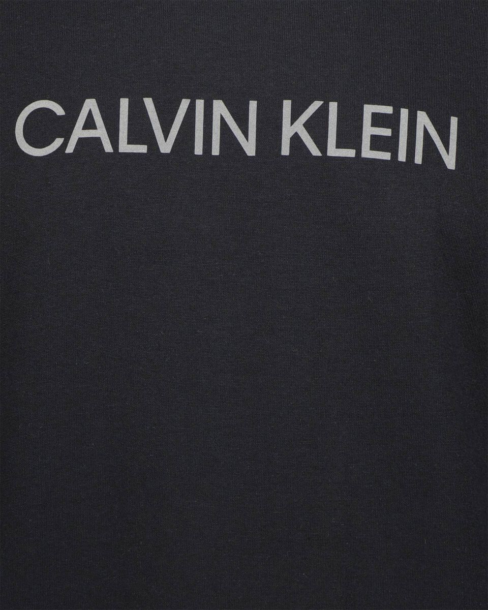  T-Shirt CALVIN KLEIN ESSENTIAL LOGO M S4100255 scatto 2