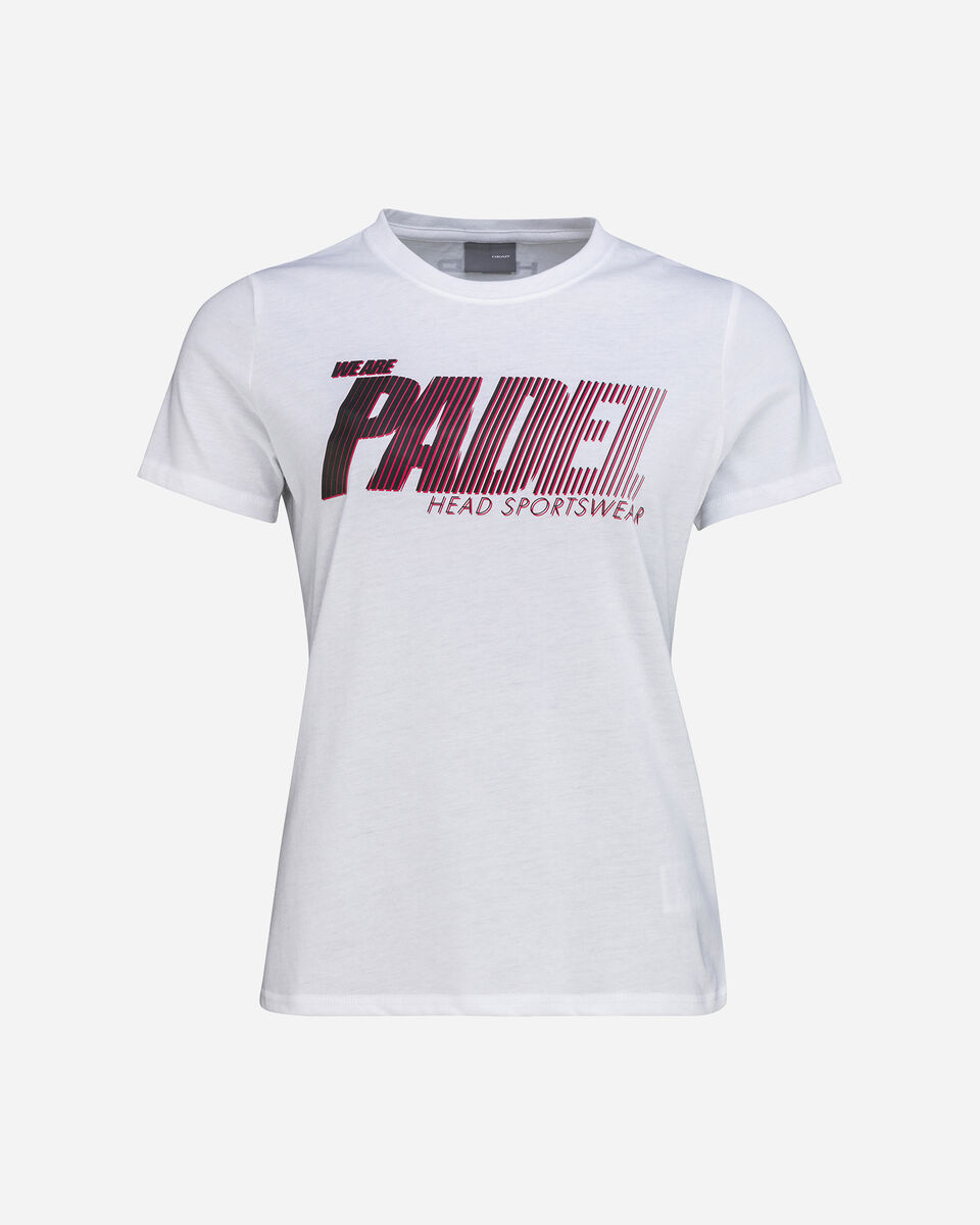  T-Shirt tennis HEAD PADEL SPW W S4117818|WH|S scatto 0