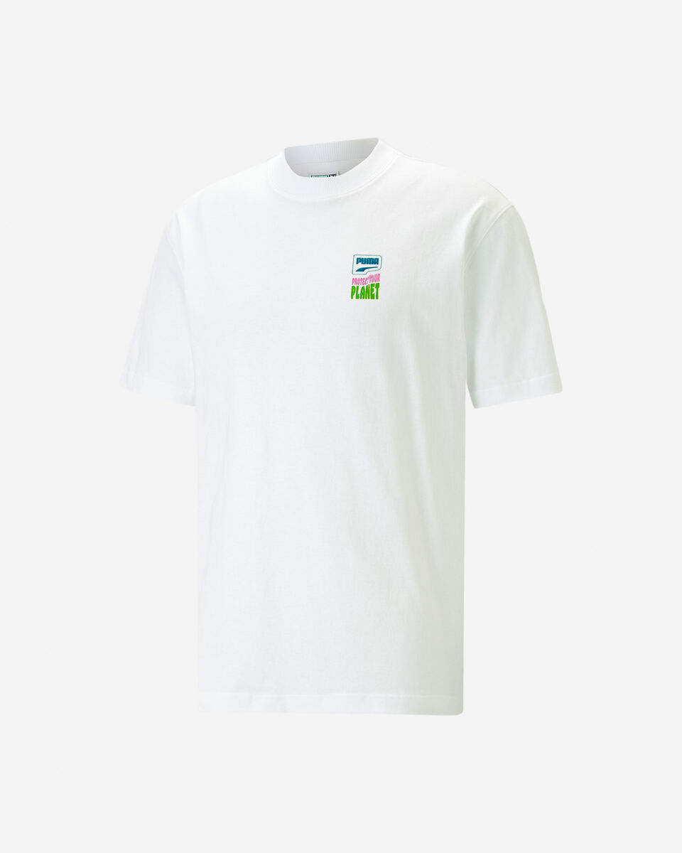  T-Shirt PUMA DOWNTOWN GRAPHIC RETRO M S5541104|52|XL scatto 0