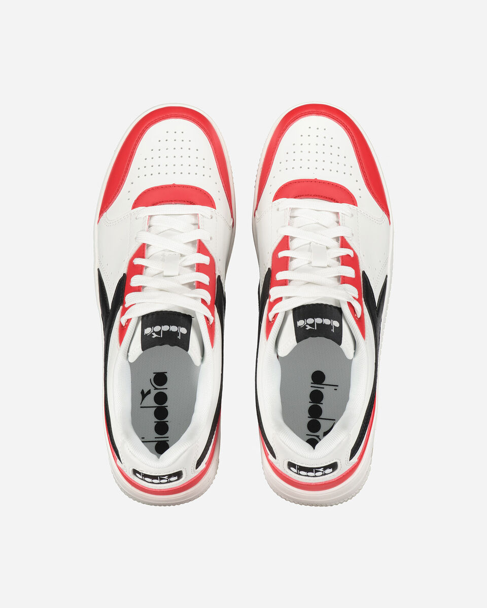  Scarpe sneakers DIADORA JUMPER M S4123579|WHT-RED-BL|6,5 scatto 3