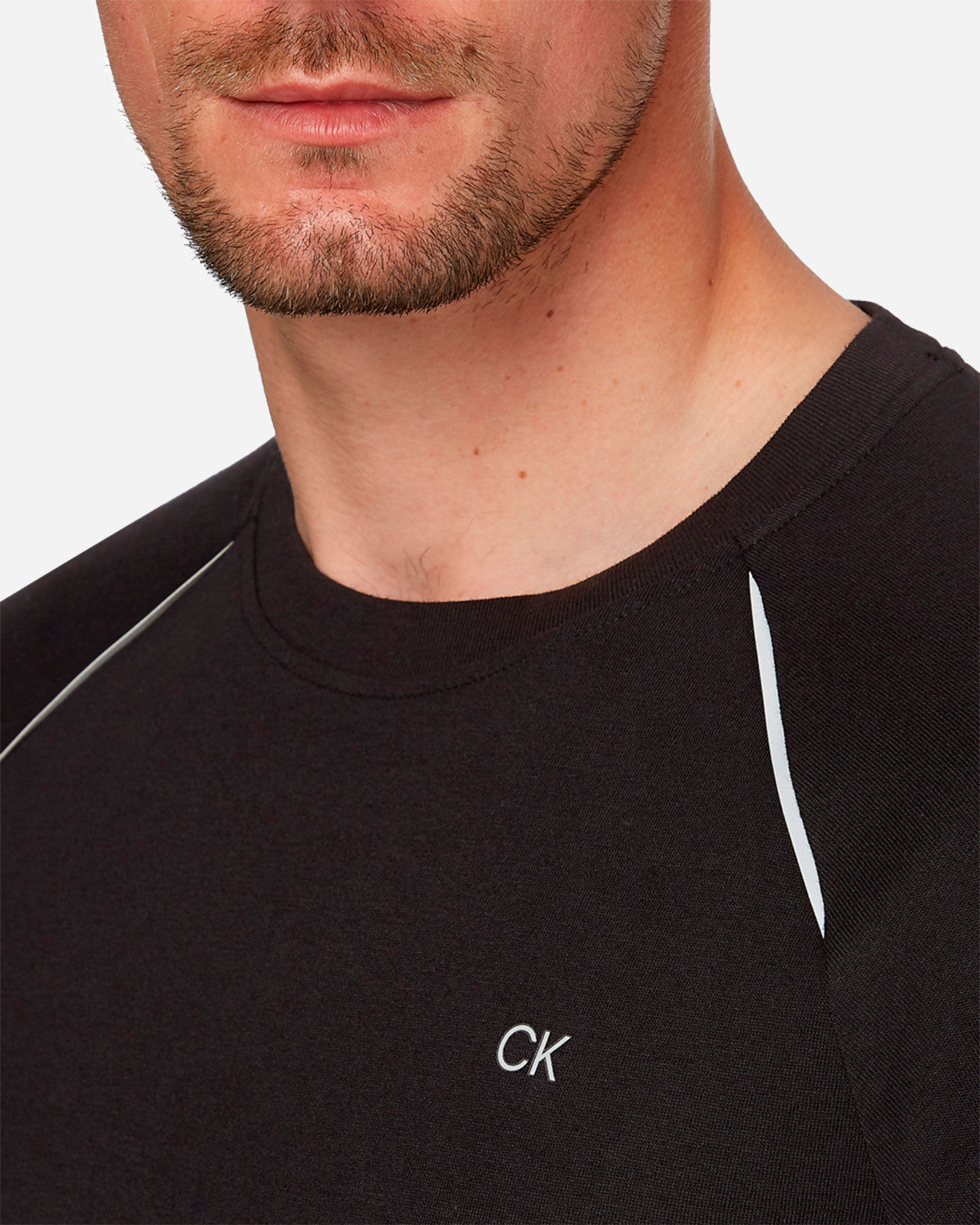  T-Shirt CALVIN KLEIN SPORT MODERN LOGO RETRO M S4102091|BAE|S scatto 3