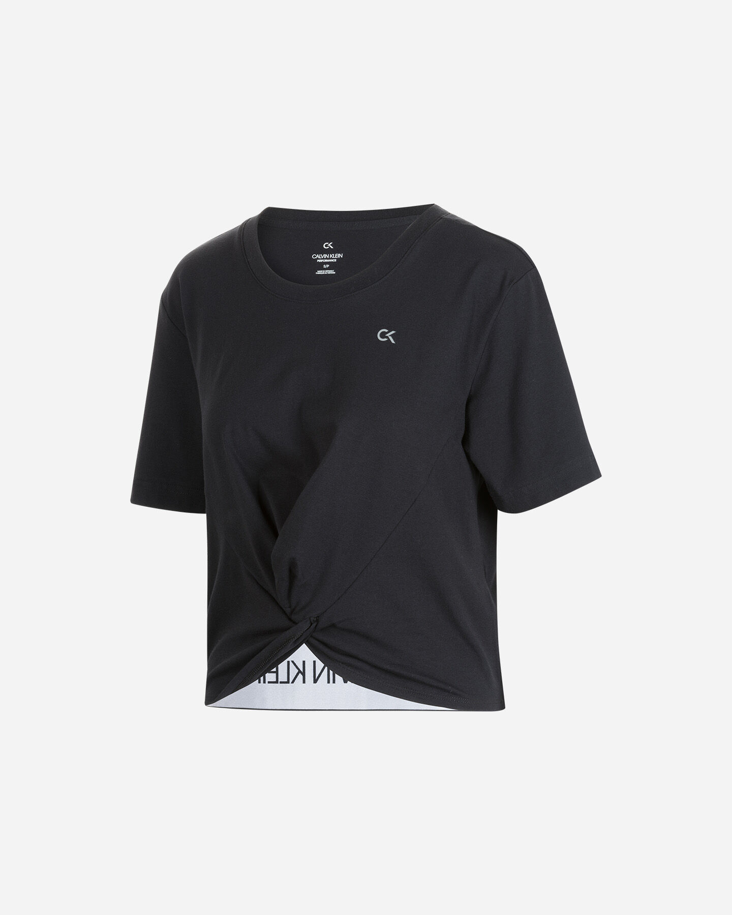  T-Shirt CALVIN KLEIN SPORT LOGO RETRO W S4079709|007|XS scatto 0