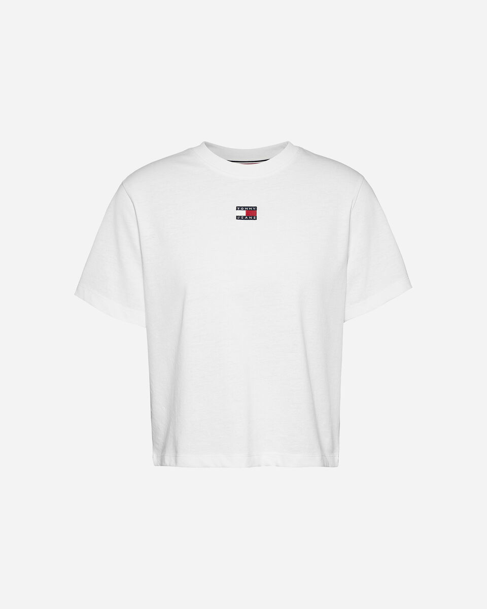 T-Shirt TOMMY HILFIGER BOXY BADGE FLAG W S5686220|UNI|XS scatto 0