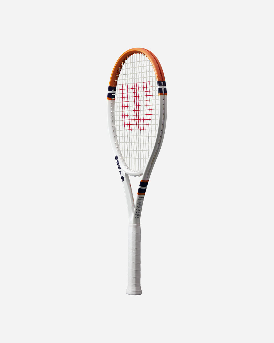  Racchetta tennis WILSON CLASH 100 V2 ROLAND GARROS 2023 W S5572703|UNI|2 scatto 2