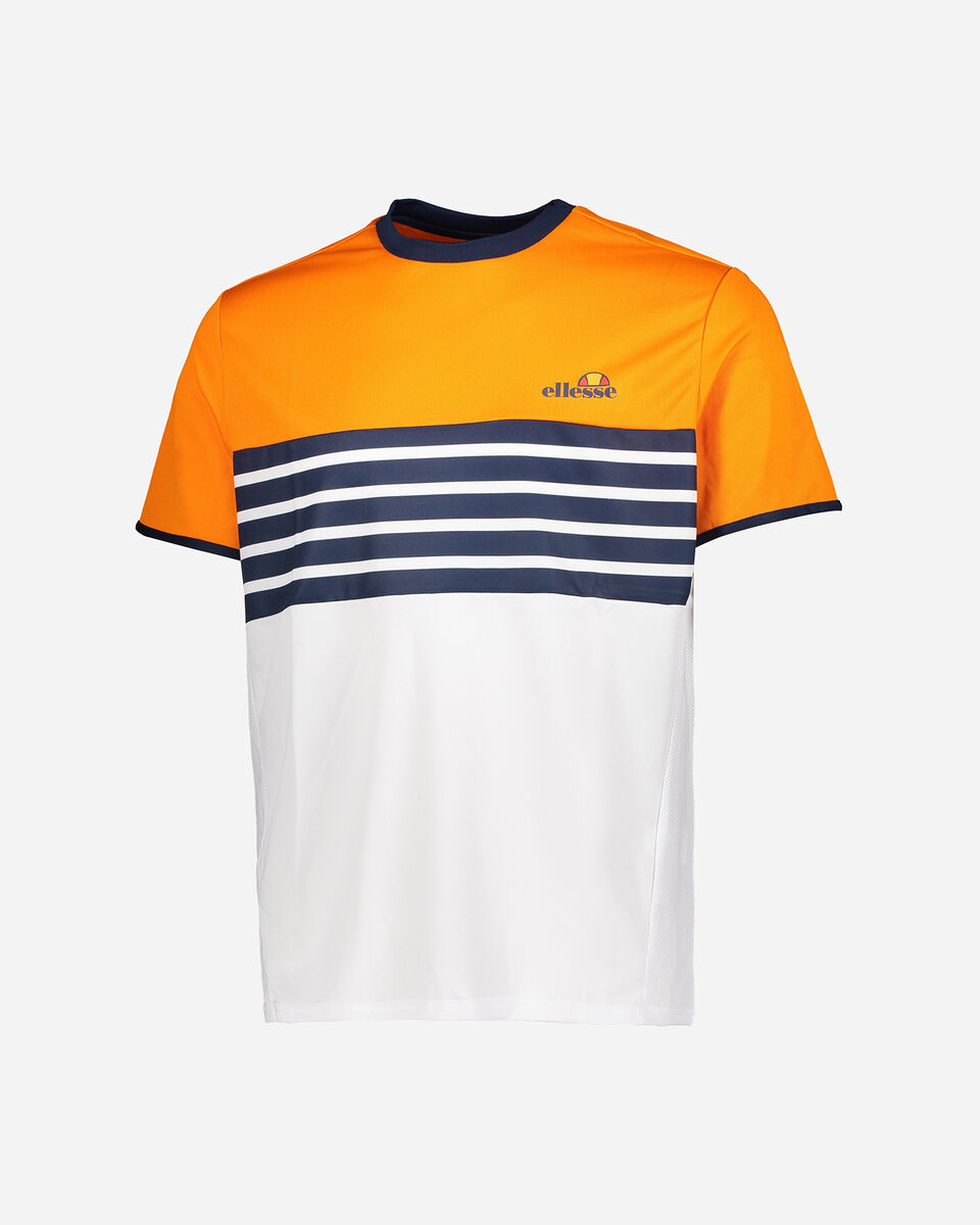  T-Shirt tennis ELLESSE TENNIS 5 STRIPES M S4087750|228/001|S scatto 0