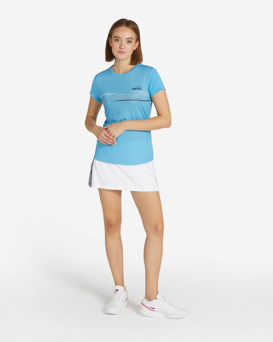  T-Shirt tennis ELLESSE FIVE STRIPES W S4117586|545|XS scatto 1