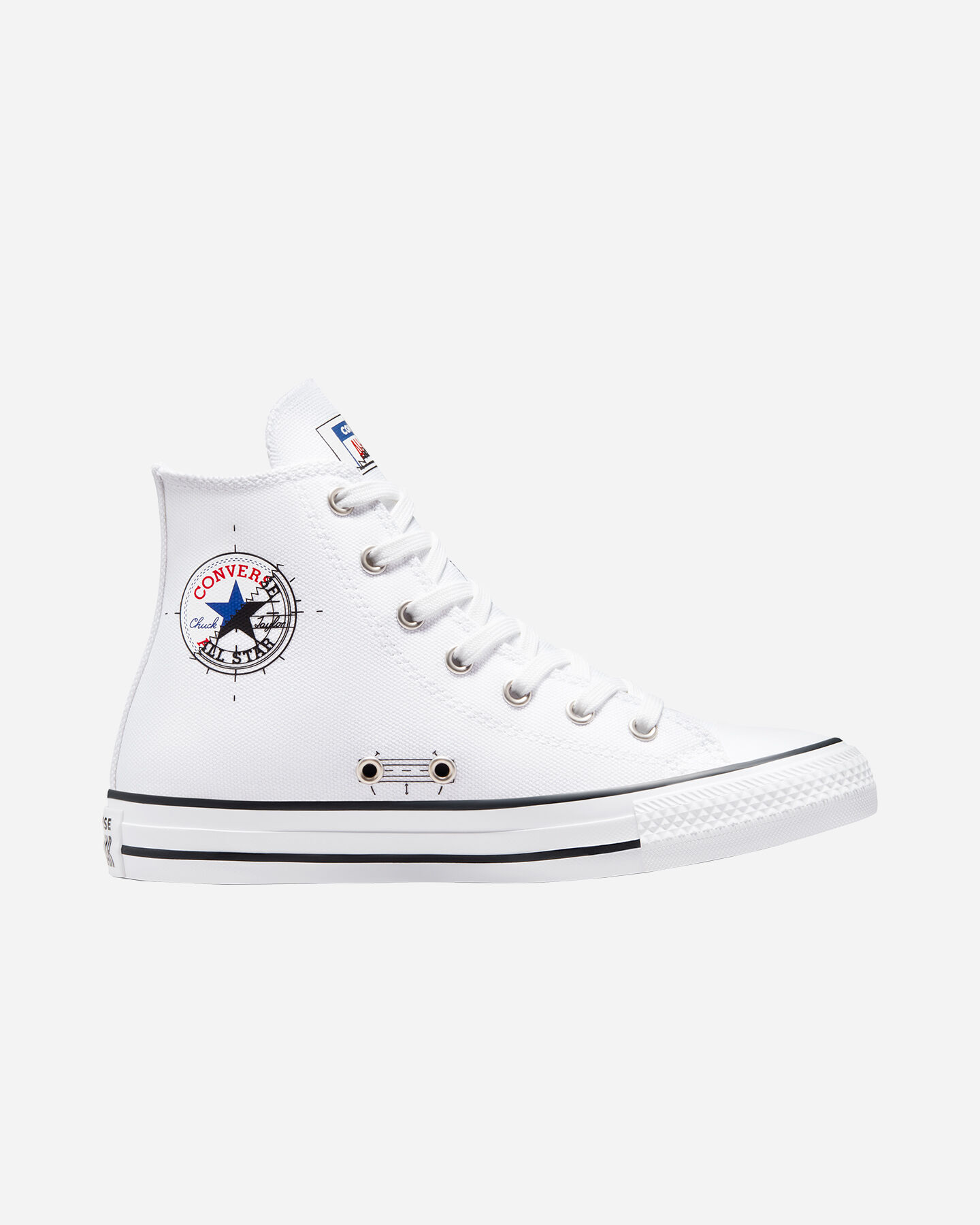  Scarpe sneakers CONVERSE CHUCK TAYLOR ALL STAR HIGH GS OPTICAL JR S5404583|102|3.5 scatto 0