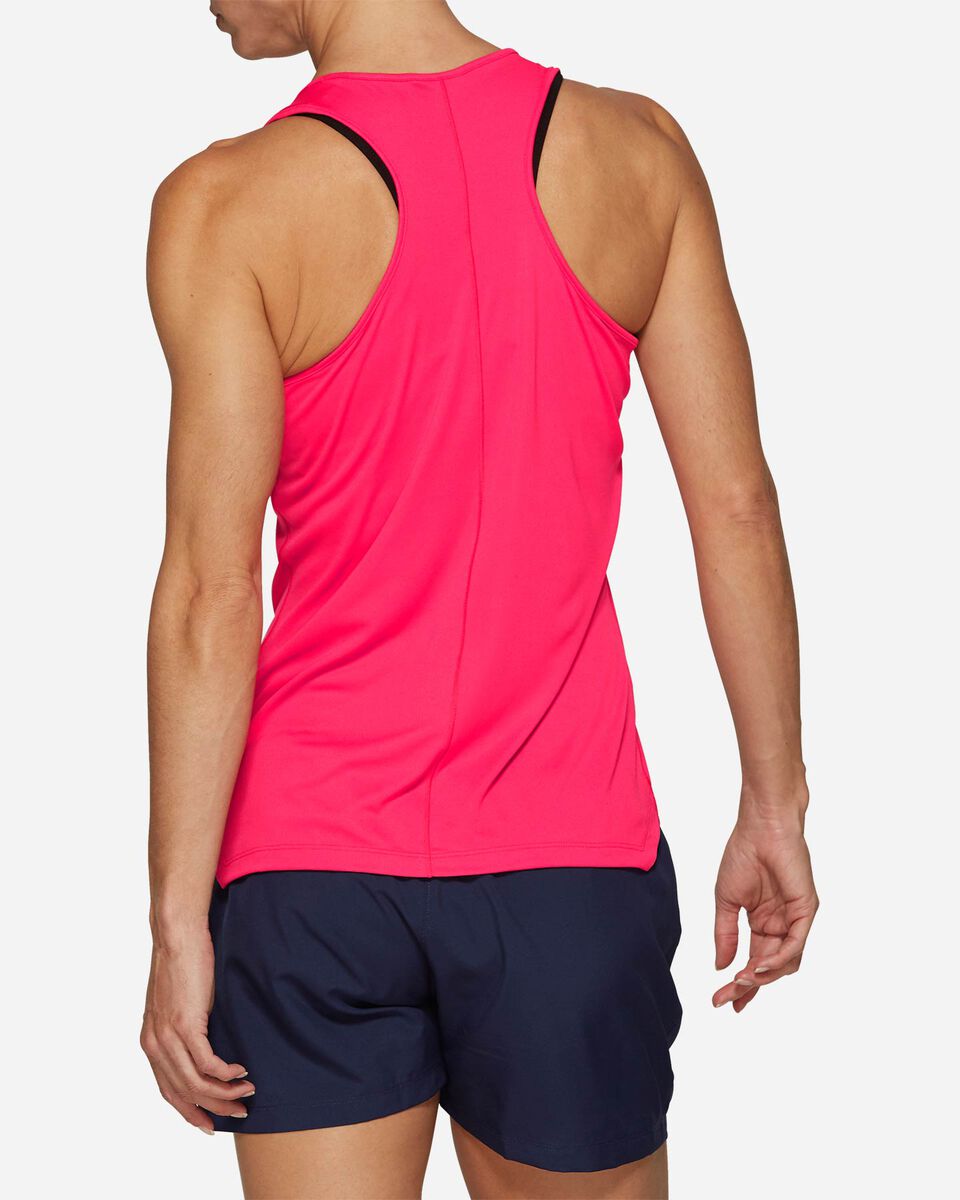  Canotta running ASICS TANK PINK FLUO W S5159552|704|XS scatto 1