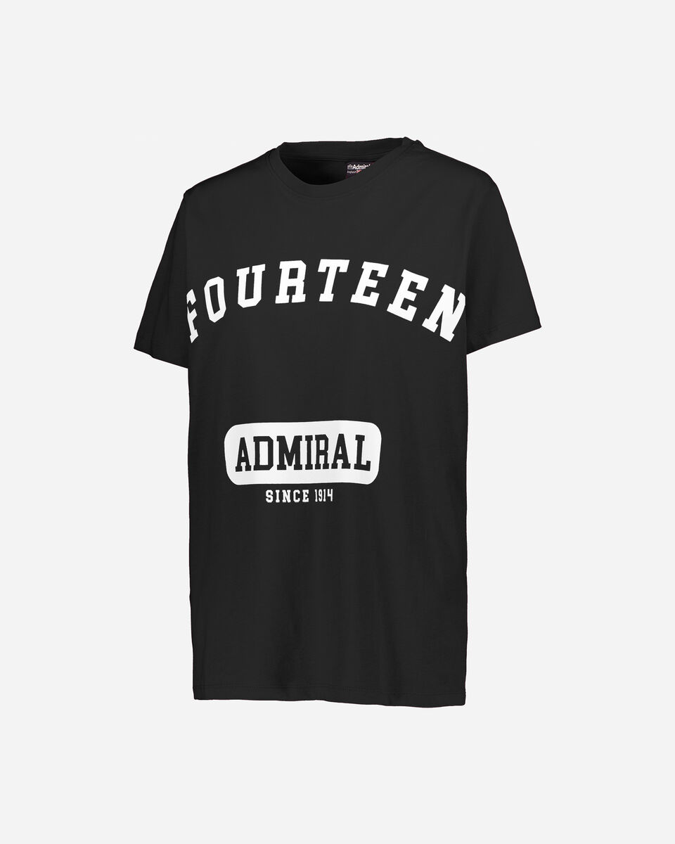  T-Shirt ADMIRAL LETTERING W S4087709|050|XS scatto 0
