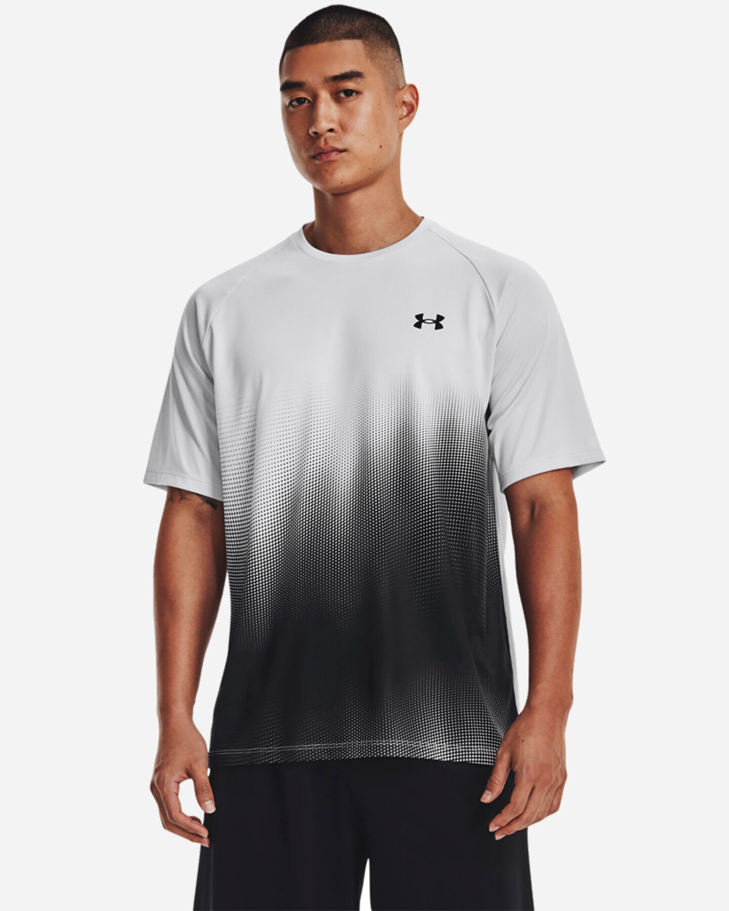  T-Shirt training UNDER ARMOUR TECH FADE GRAPHIC M S5528709|0014|XS scatto 0