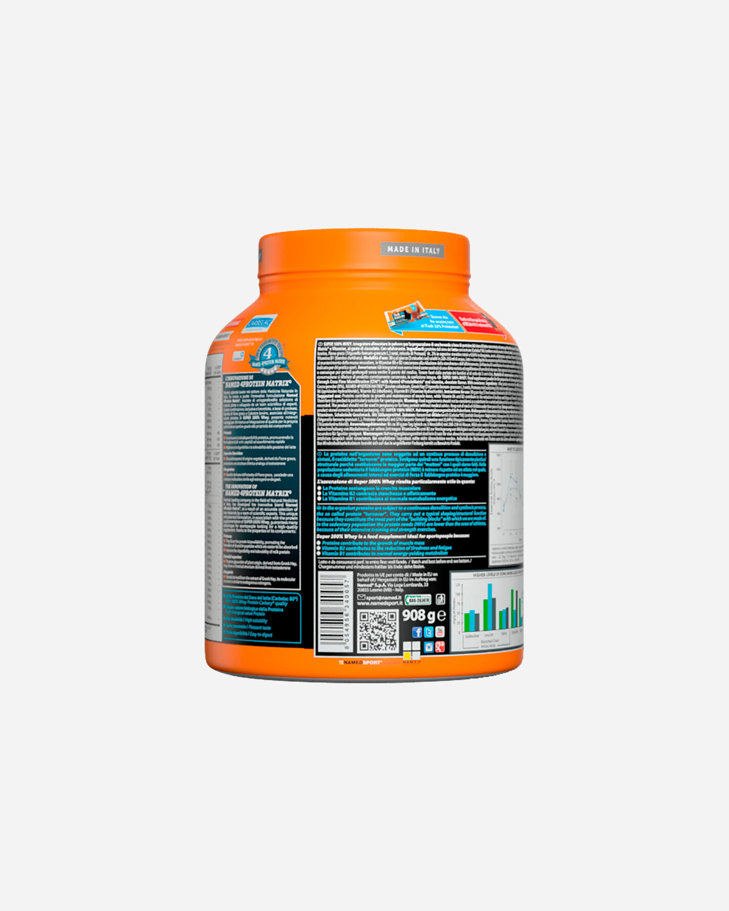  Energetico NAMED SPORT SUPER 100% WHEY 908G S1308870 scatto 3