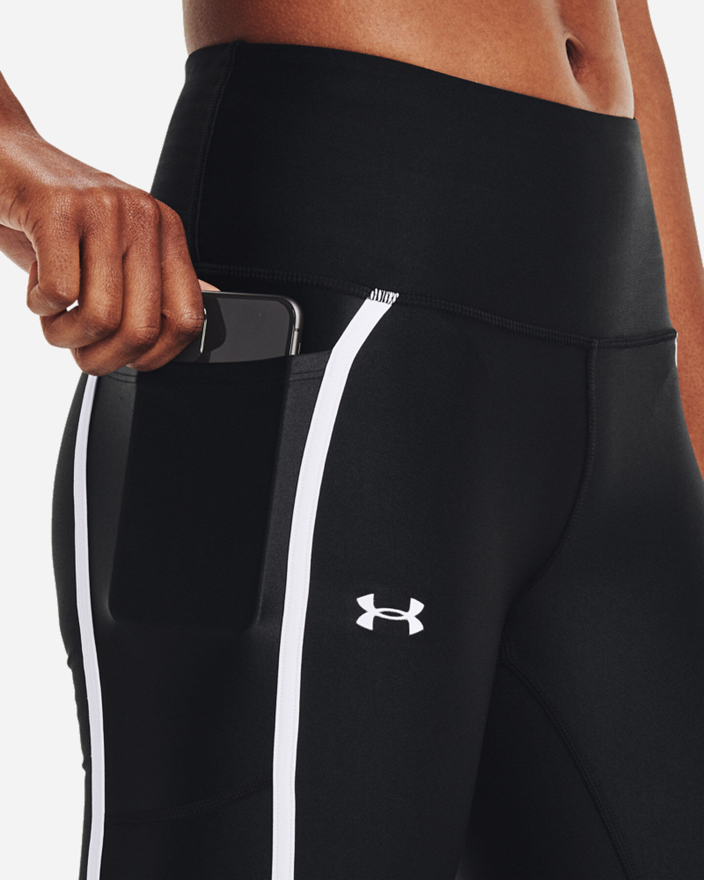  Leggings UNDER ARMOUR HG SHINE MESH W S5287696|0001|XS scatto 3