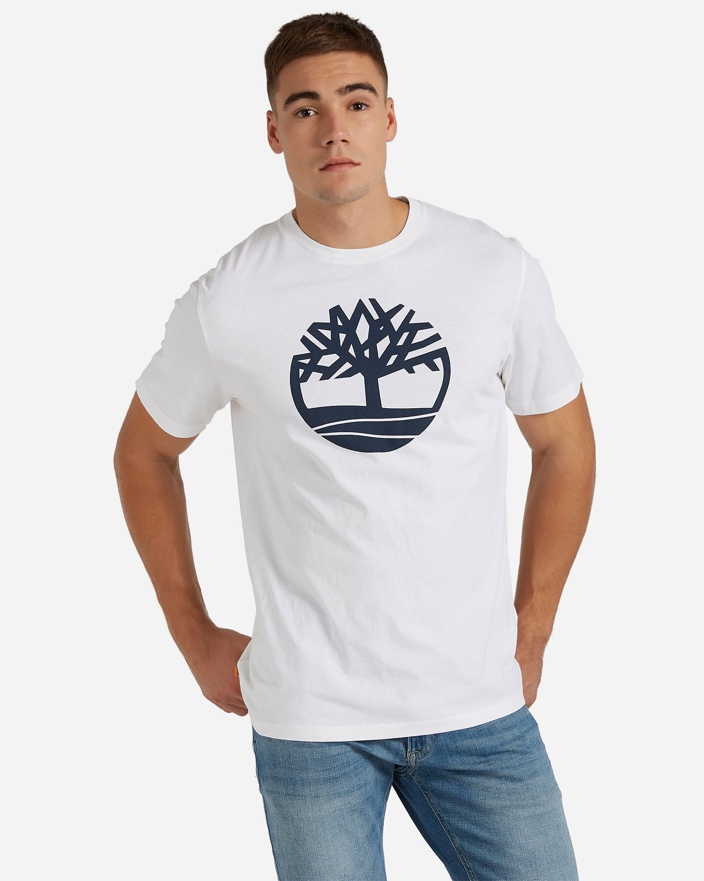  T-Shirt TIMBERLAND MC KENNEBEC M S4083663|1001|S scatto 0