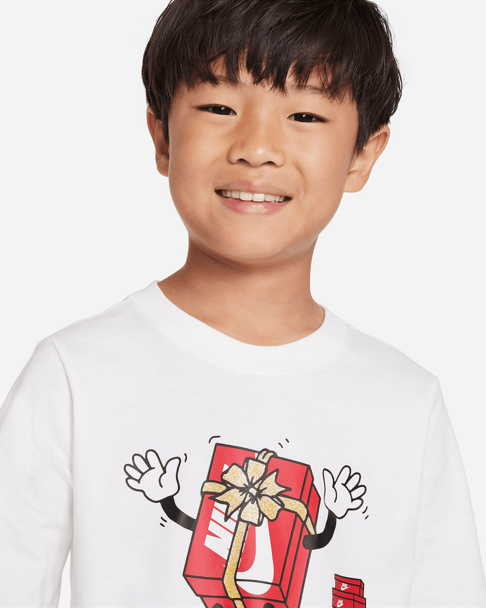  T-Shirt NIKE BOXY GIFT JR S5621086|100|XL scatto 2