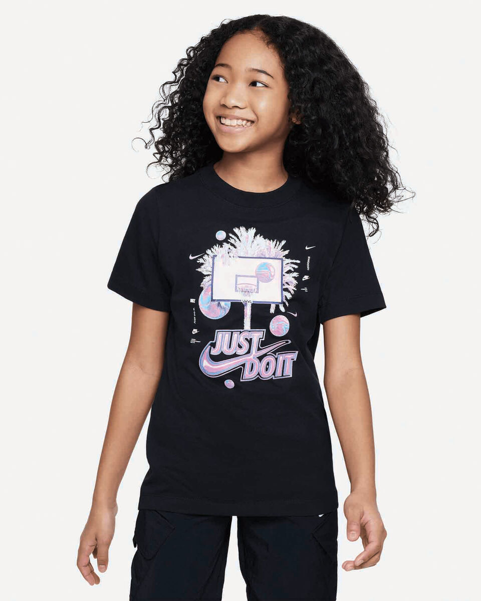  T-Shirt NIKE BE FRIEND BASKET JR S5688901|010|S scatto 0