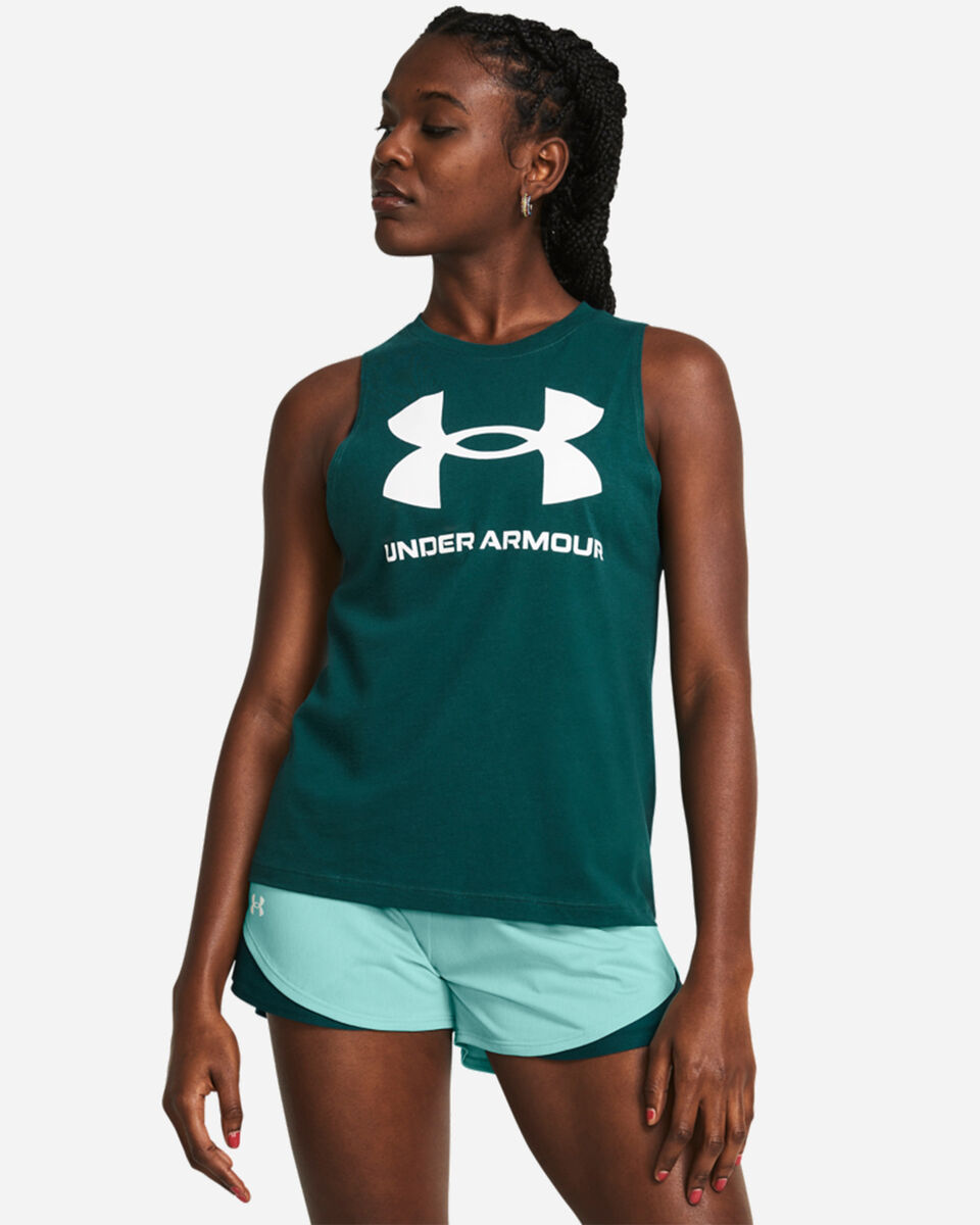  Canotta UNDER ARMOUR LIVE SPORTSTYLE W S5640831|0449|XS scatto 2
