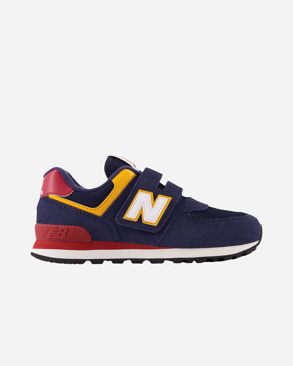  Scarpe sneakers NEW BALANCE 574 AS ROMA JR S5490863|-|M10- scatto 0