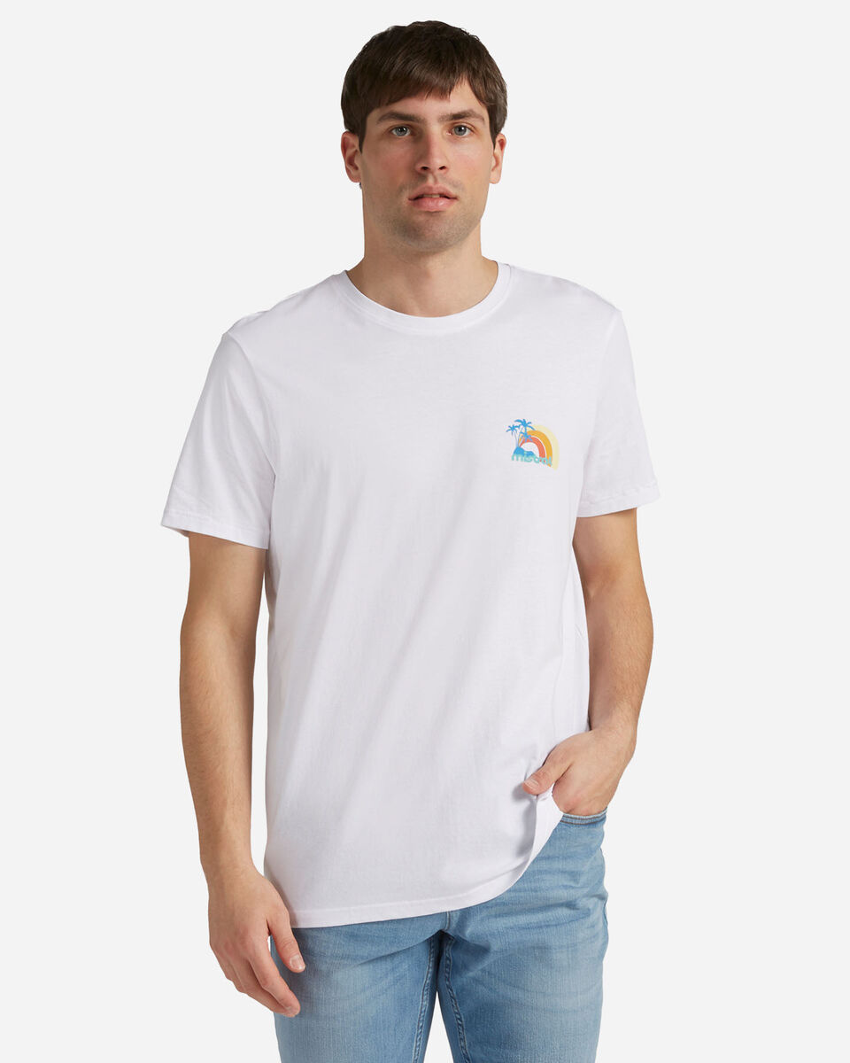  T-Shirt MISTRAL RAINBOW M S4130289|BIANCO|S scatto 0