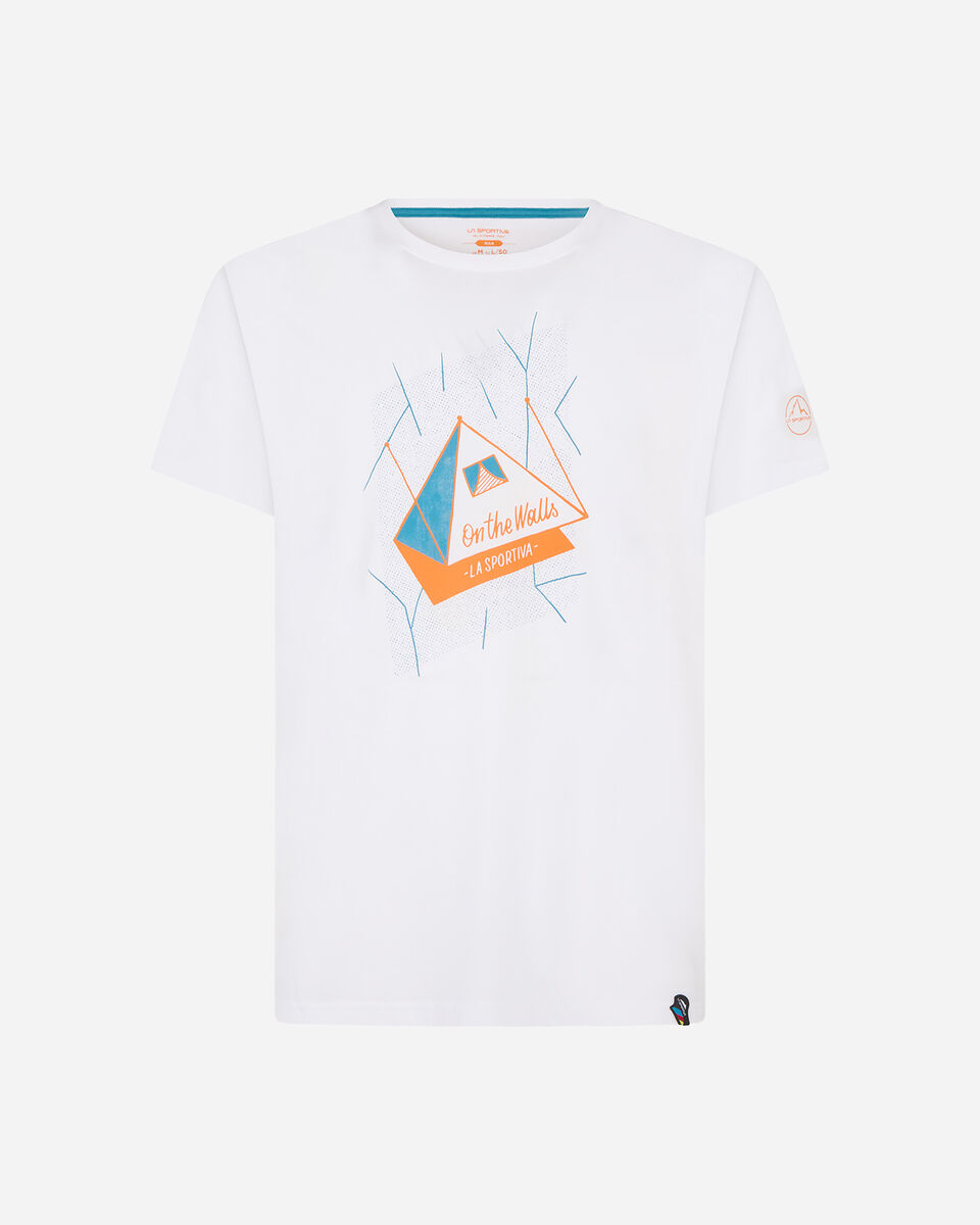  T-Shirt LA SPORTIVA ON THE WALLS M S5442659|000000|XL scatto 0