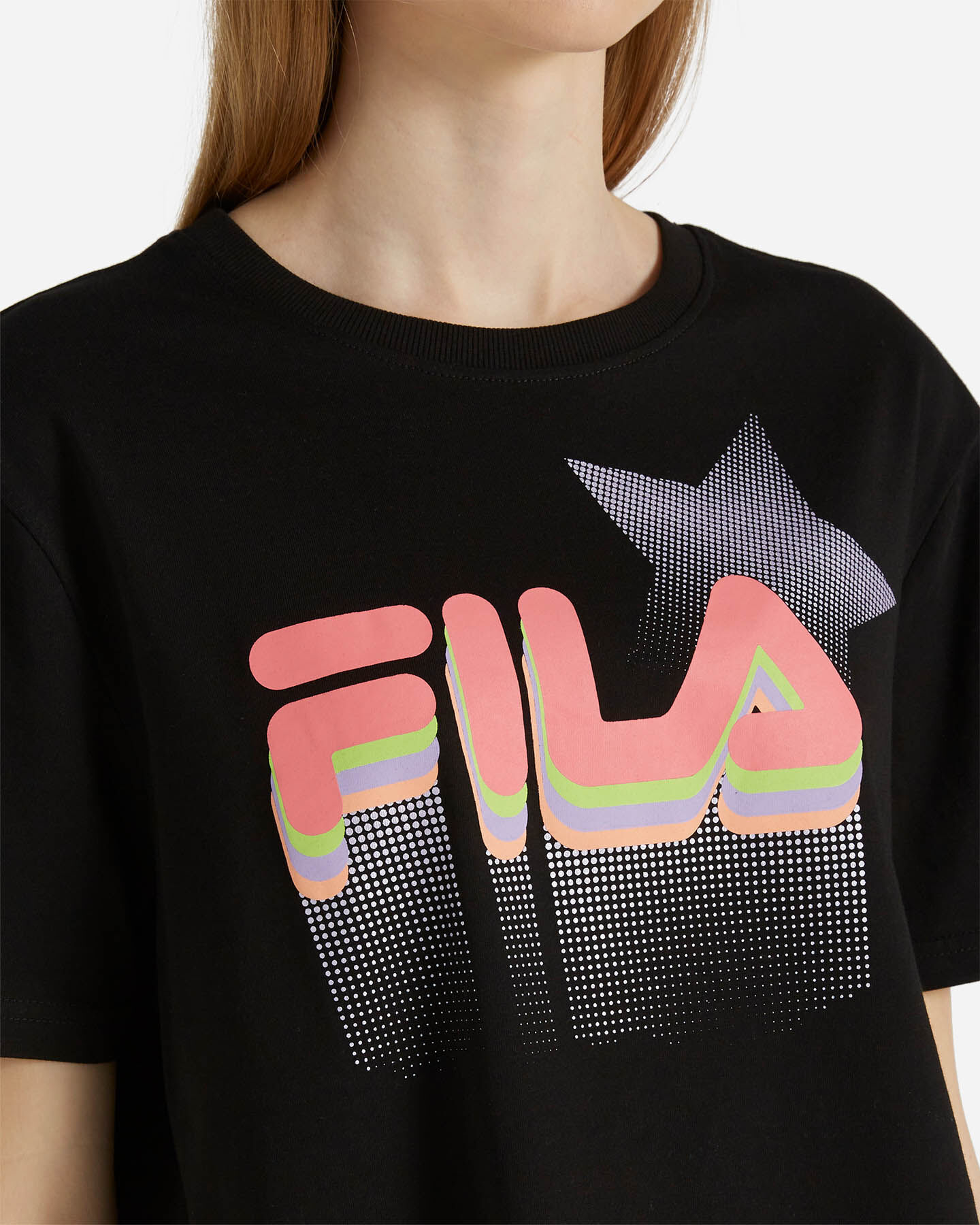  T-Shirt FILA GRAPHICS LOGO LINEA W S4100483|050|XS scatto 4