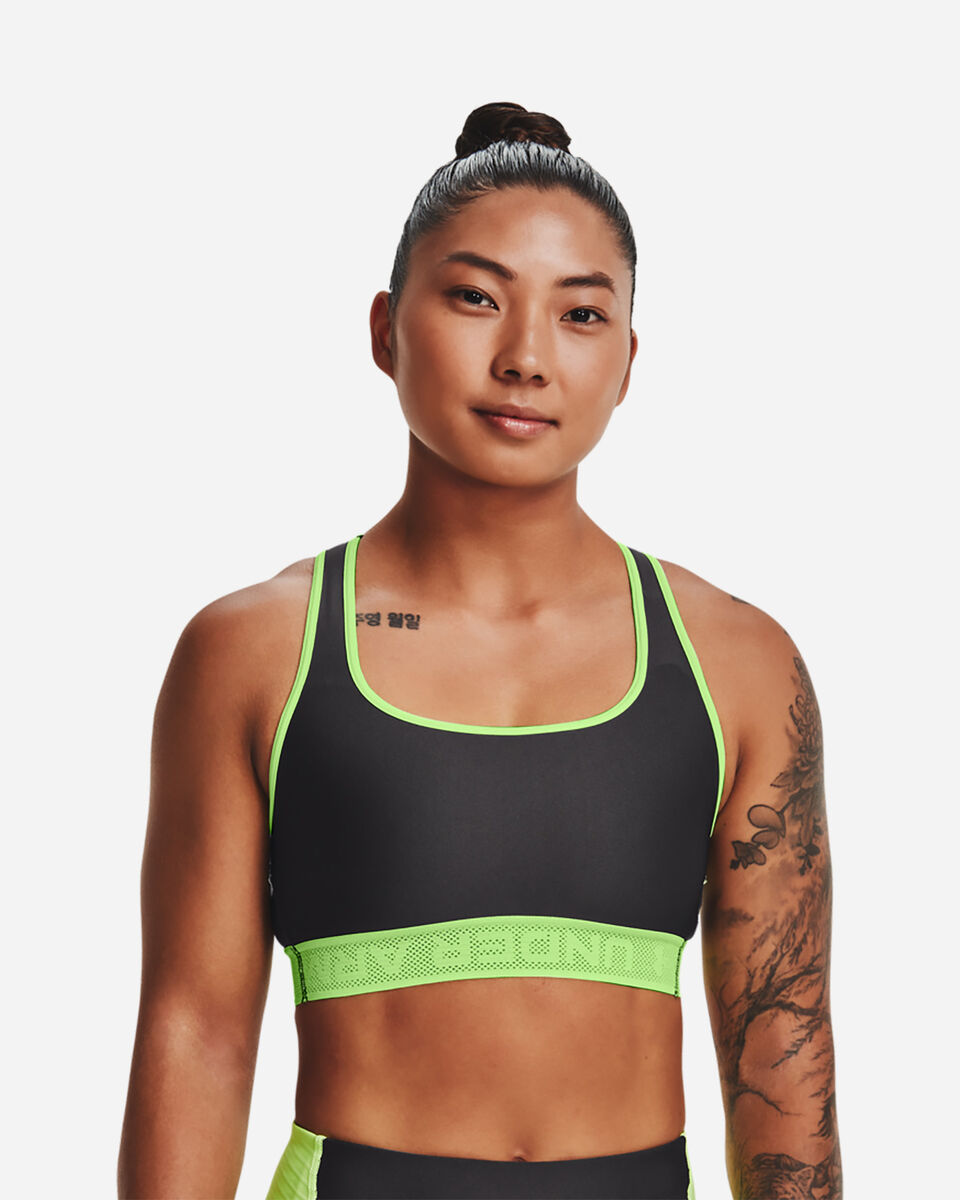  Bra training UNDER ARMOUR POLY MS CROSSBACK ELASTIC LOGO W S5390747|0010|XS scatto 0