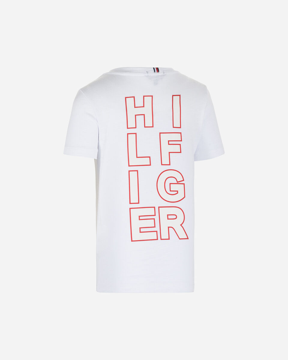  T-Shirt TOMMY HILFIGER BIG LOGO JR S4075492|YAF|8A scatto 1