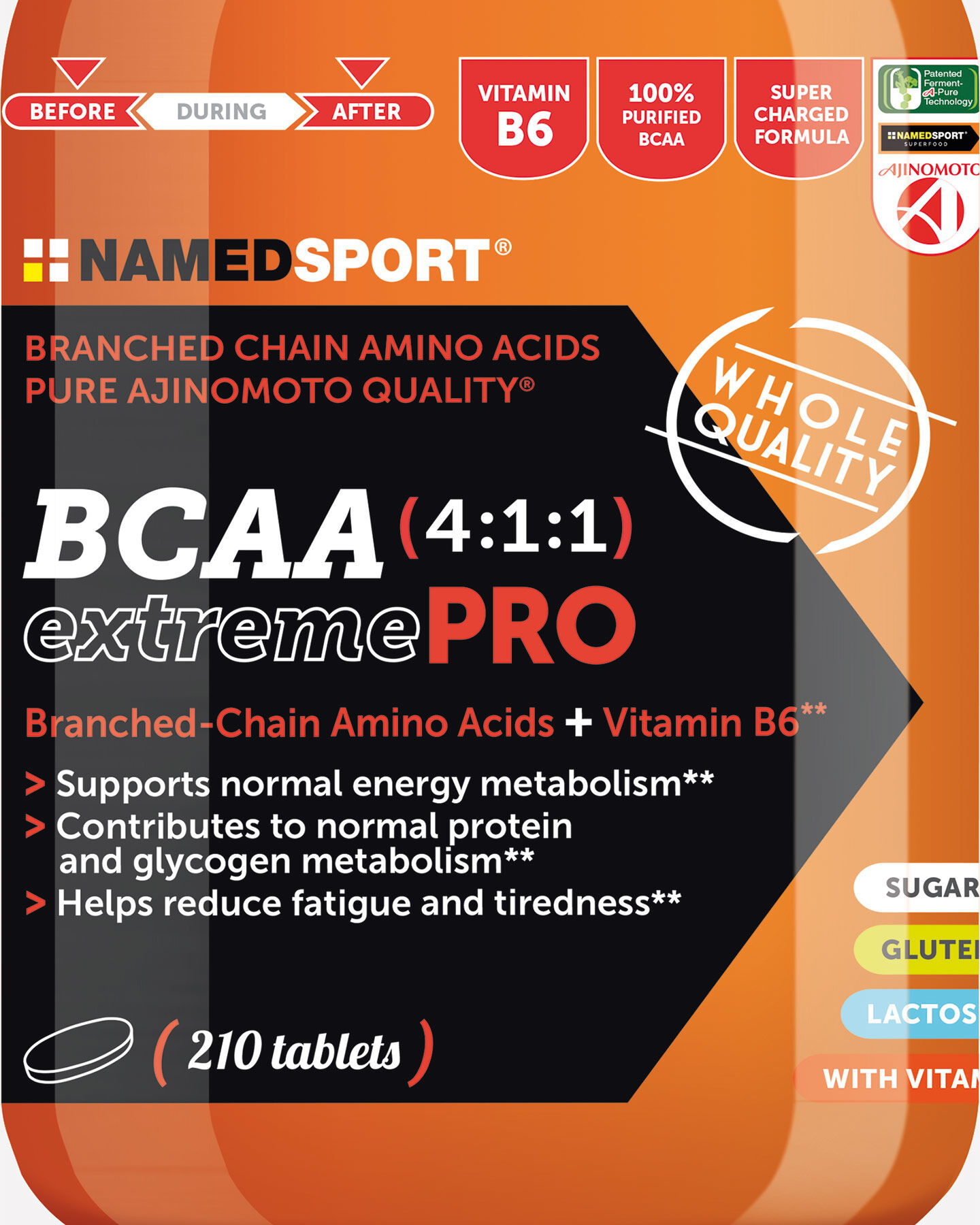  Energetico NAMED SPORT BCAA 4:1:1 210 CPR  S1308848|1|UNI scatto 1