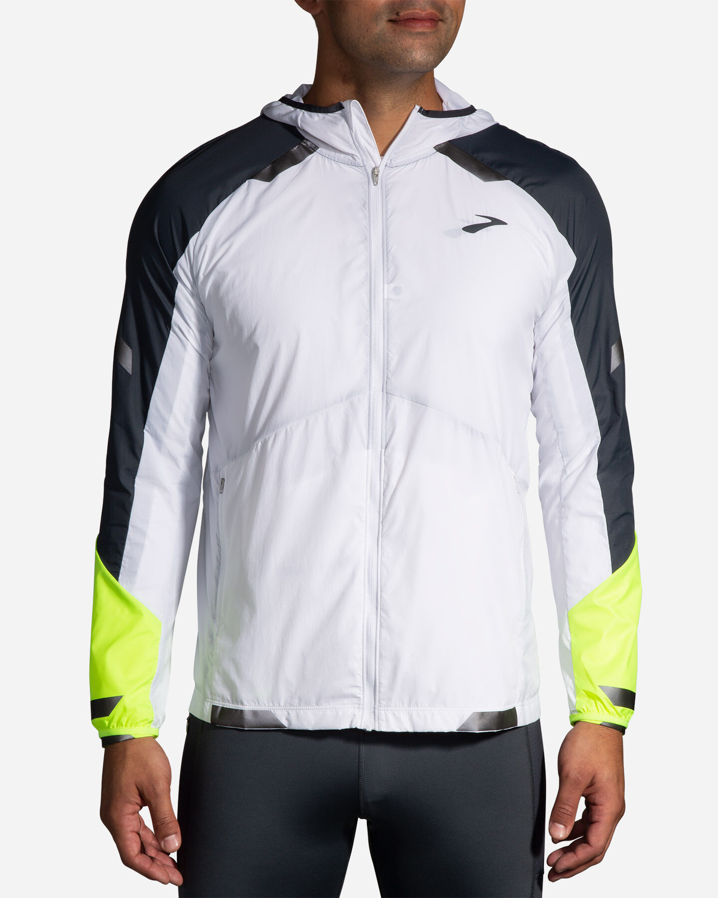  Giacca running BROOKS RUN VISIBLE CONVERTIBLE M S5492746 scatto 0