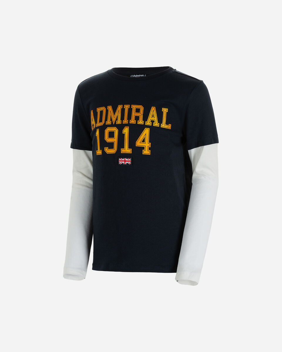  T-Shirt ADMIRAL GRAPHIC LOGO JR S4106406|914/1040|4A scatto 0
