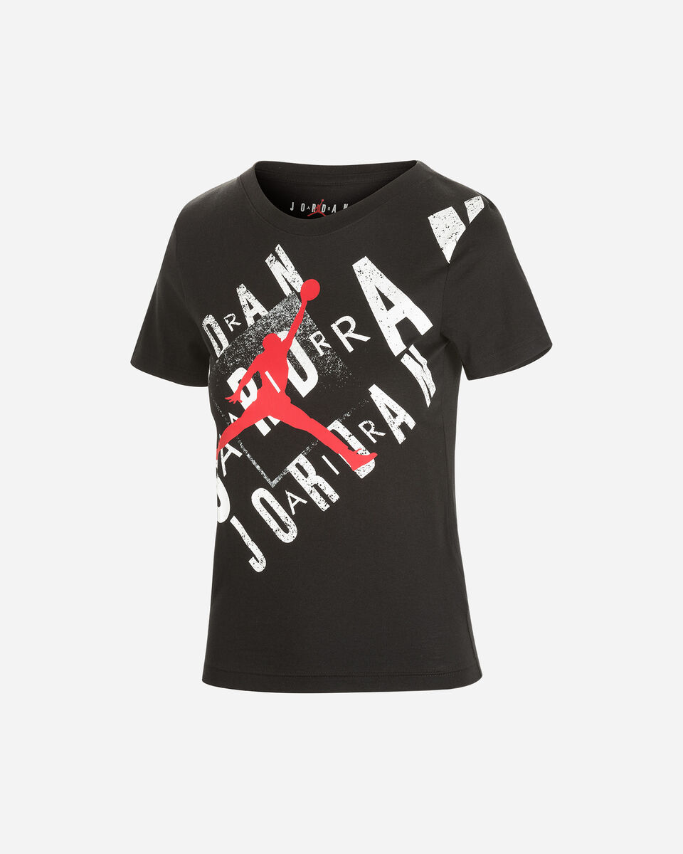  T-Shirt NIKE JORDAN DIAGONAL LETTERING JR S5337700|023|8-10Y scatto 0