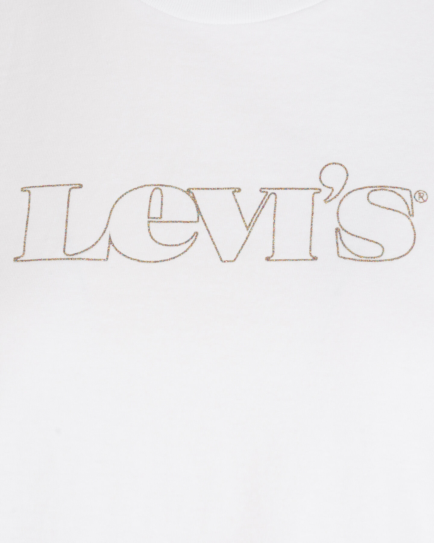  T-Shirt LEVI'S LOGO OUTLINE GLITTER W S4104874|1796|XS scatto 2