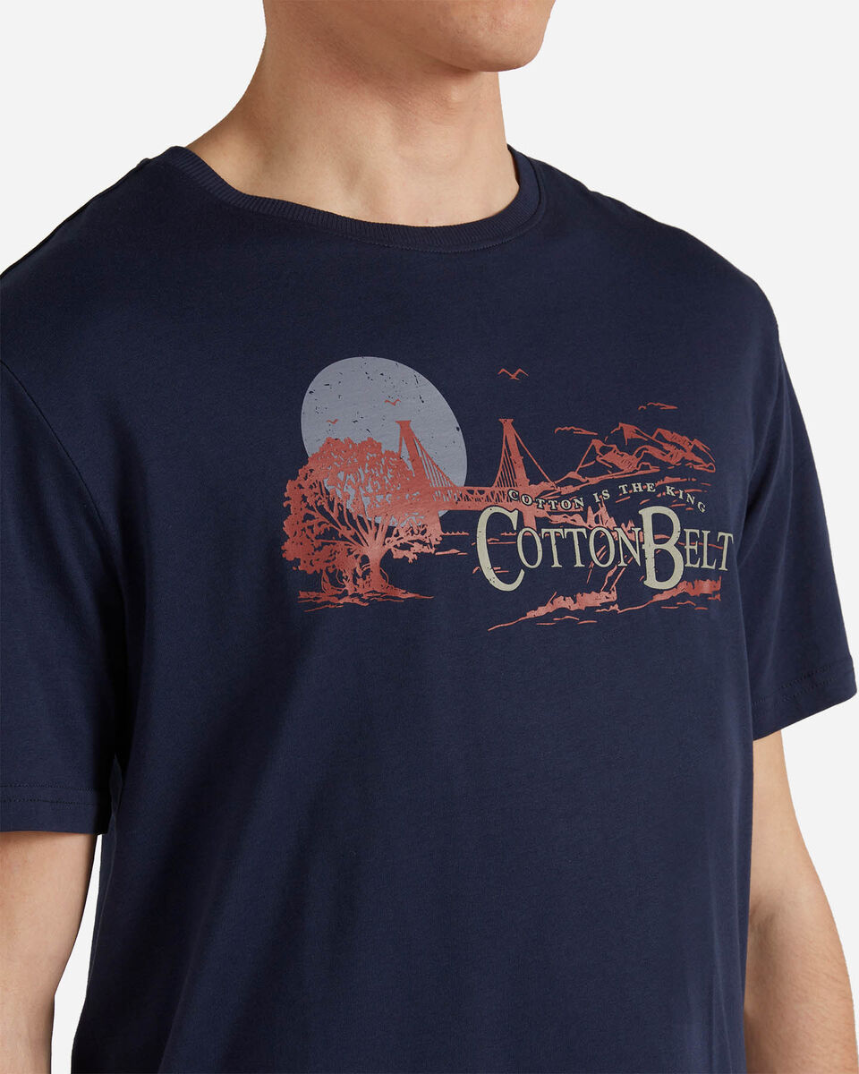  T-Shirt COTTON BELT BIG LOGO PRINTED M S4103173|935|S scatto 4