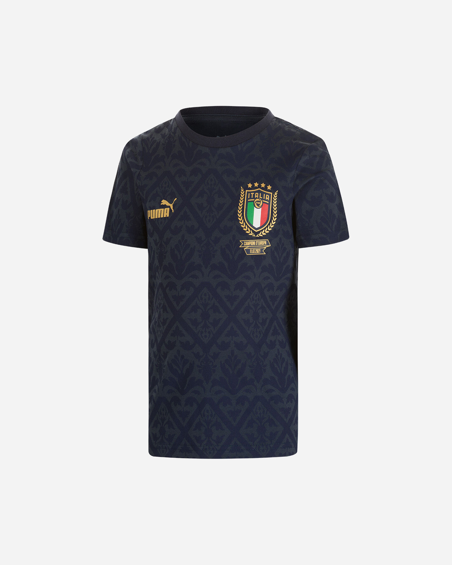  Abbigliamento calcio PUMA FIGC ITALIA GRAPHIC WINNER JR S5484078|02|116 scatto 0