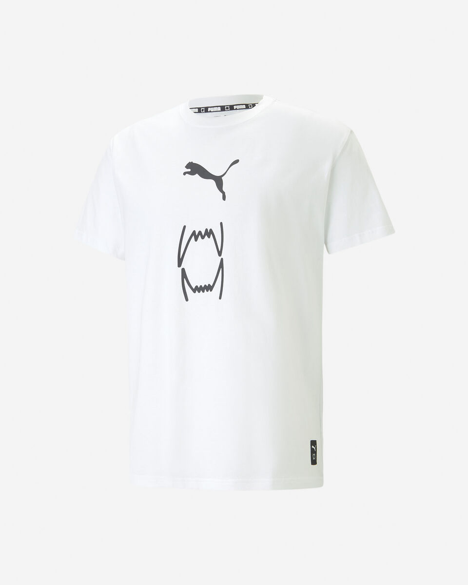  T-Shirt PUMA HOOPS M S5541049|02|XS scatto 0